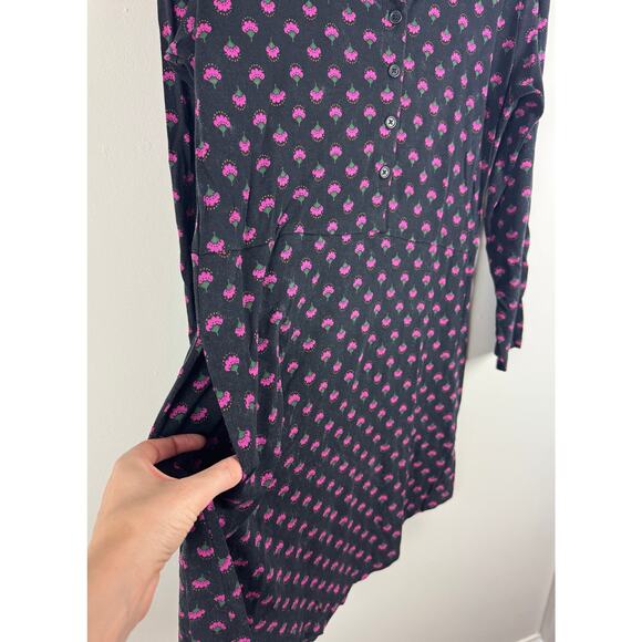 Gudrun Sjoden Floral Pocket Dress Size Large - Picture 7 of 7